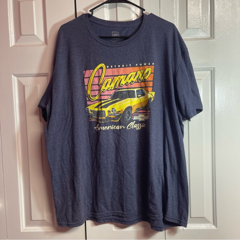 GM Licensed Camaro T-shirt with distressing‎